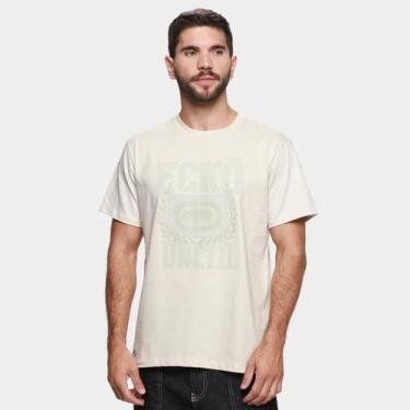 Imagem de Camiseta Ecko Unltd Cty Masculina, Bege, G