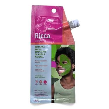 Imagem de Máscara Facial Argila Natural Ricca Esfoliante 25g