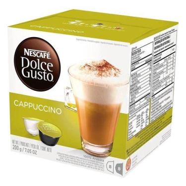Imagem de Cápsula Cappuccino Com 10 Unidades Dolce Gusto 200g - Nestlé