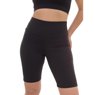 Imagem de Bermuda Per Tutti Wear Legging Ciclista Cintura Alta Suplex Fitness Feminina-Feminino