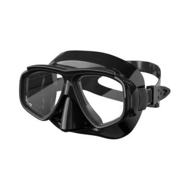 Imagem de Máscara De Mergulho Em Silicone Antiembaçante Com Proteção UV Para Adu