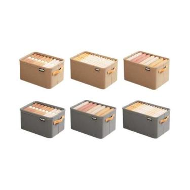 Imagem de Organizador De Roupas Reforçado: Armário E Gavetas Para Calças, Suéter