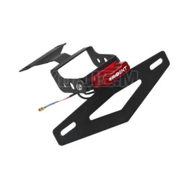 Imagem de Suporte De Placa De Licença Traseira Trident 660 Ajustável E Dobrável 