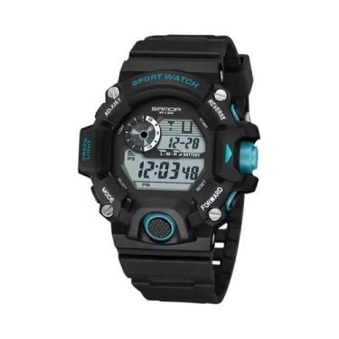 Imagem de Relógio Digital À Prova D'água Masculino SANDA 326 Militar Para Ativid