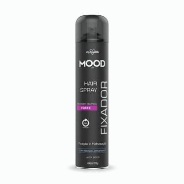 Imagem de Fixador Spray AE Forte Mood 400ml Cabelo Profissional Salão - My Healt