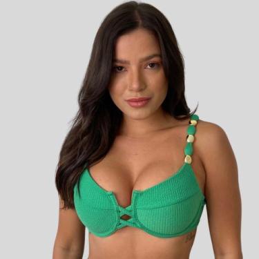 Imagem de Top Avulso Meia Taça Retrô Bali - Califórnia Brasil, Canelado ibiza ve