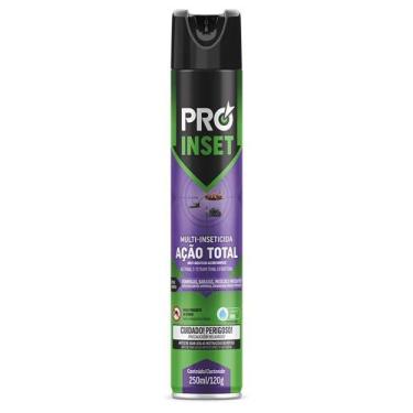 Imagem de Multi-Inseticida Aerossol Proinset Ação Total 250ml