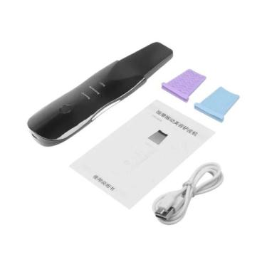 Imagem de Removedor De Cravos E Espinhas Deep Vibe Skin Scrubber, Massageador Fa