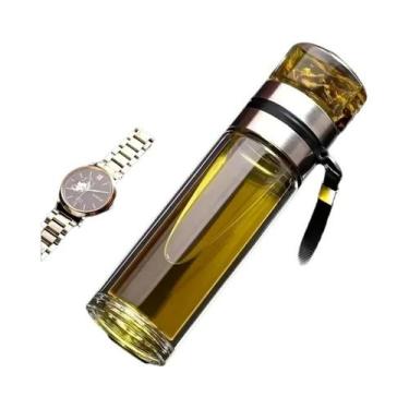 Imagem de Copo Térmico De Vidro Com Parede Dupla À Prova De Vazamentos Com Infus