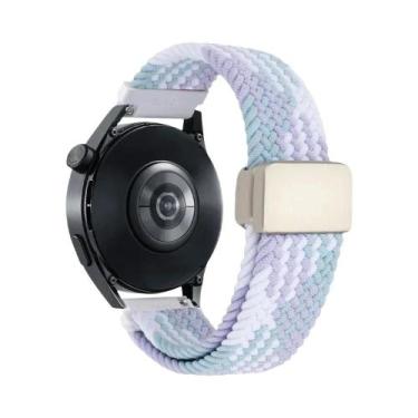 Imagem de Pulseira De Nylon Elástica De 22mm 20mm Para Amazfit Bip6 5 Balance GT
