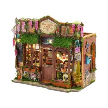 Imagem de Kit De Casa De Bonecas De Madeira Micro House, Quebra-Cabeça 3D, Model