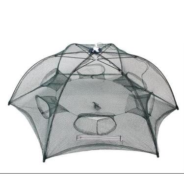 Imagem de Covo Armadilha Para Camarão Lambari 6 Bocas Guarda Chuva - ZENON