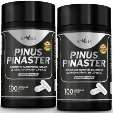 Imagem de Pinus Pinaster Picnogen Procianidinas Extrato 2 Frascos 200 cáps - Erv