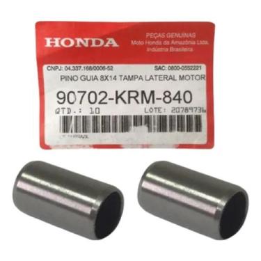 Imagem de Pino Guia Cabeçote 8x14 Xr 200, Nx 200 Original Honda (par)