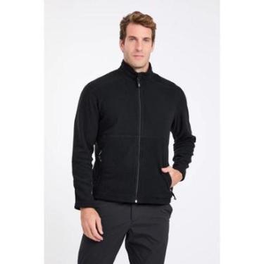 Imagem de Jaqueta Solo Microfleece III Masculina Preta-Masculino