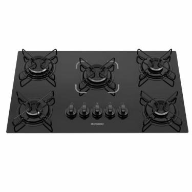 Imagem de Cooktop Itatiaia Essencial 5 Bocas Vidro Temperado Preto Bivolt, Bivol