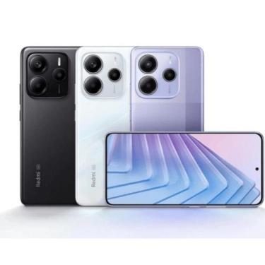 Imagem de Smartphone redmi xiaomi note 14 5g - 8gb 256gb memoria preto, 256GB, P