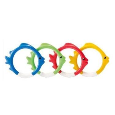 Imagem de Argolas Para o Fundo da Piscina Peixes Intex 55507