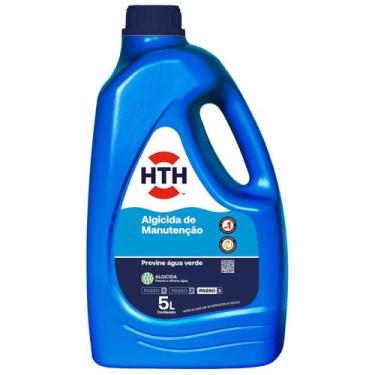 Imagem de Algicida Manutenção HTH 5L Previne Água Verde