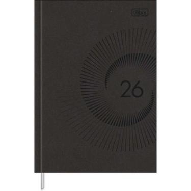 Imagem de Agenda Tilibra Prátika Executiva Preta M6 2026