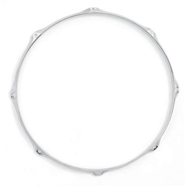 Imagem de Aro para Caixa e Surdo SC-1608TT 16'' 8 Furos Power Hoop Afinação Precisa Cromado Gibraltar