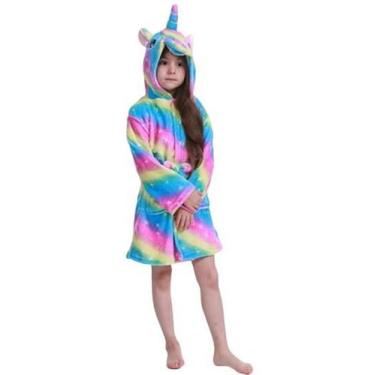 Imagem de Roupão De Unicórnio Infantil - Galáxia - Pronta Entrega - Rey Shop, Ga
