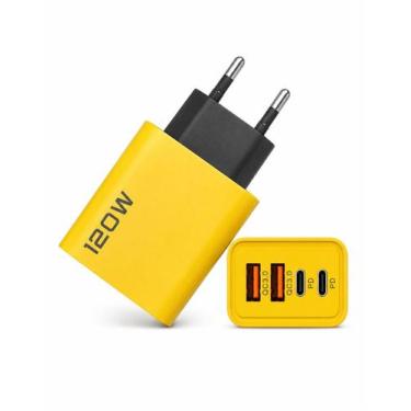Imagem de Carregador Rápido 120w Type-c  Usb Portátil - RoHS