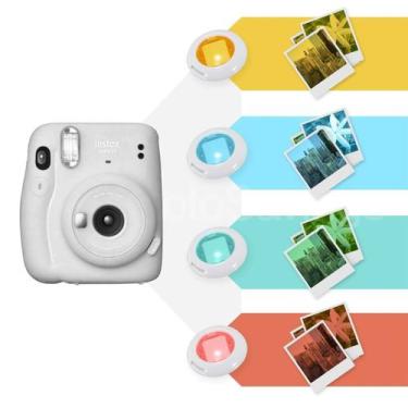 Imagem de Lentes Color Instax Mini 11/25 Amarelo, Azul, Rosa e Verde - TUDOPRAFO