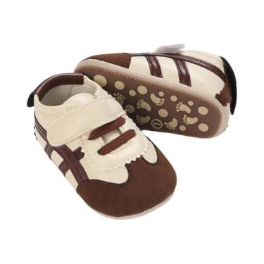 Imagem de Sapatos Para Bebês 0-1 Ano, Primavera E Outono, Com Listras, Solado De