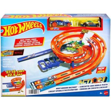 Imagem de Hot Wheels Action Pista Circuito Giro Veloz - Mattel