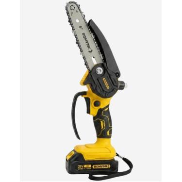 Imagem de Motosserra Profissional 6 21v Bivolt 600w Portátil - BOMVINK, Bivolt