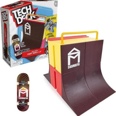 Imagem de Tech Deck Mega Park X-connect Rampa + Skate Dedo - Sunny