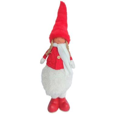 Imagem de Boneca Winter Em Pé Para Bancada 49cm Decoração Natalina - Wincy