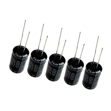 Imagem de Capacitor Eletrolítico Radial de Alumínio 22uf 400v Ampla Faixa de de Tensão