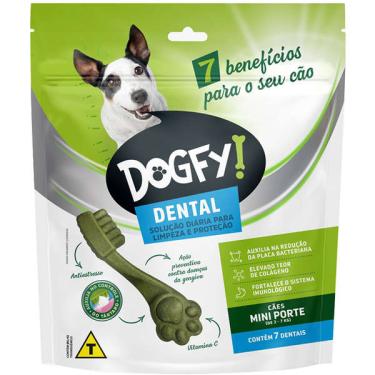 Imagem de Petisco Dogfy para Cães Adultos Porte Mini Sabor Menta - 7 Unidades