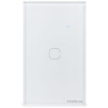 Imagem de Interruptor Smart Wi-Fi Touch 1 Tecla EWS 1001 Branco Intelbras
