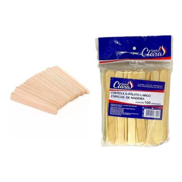 Imagem de Espátula Santa Clara Largo - 100 Unidades
