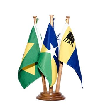 Imagem de Bandeira De Mesa Brasil Rondônia Porto Velho