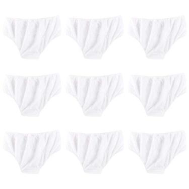 Imagem de Calcinhas descartáveis femininas descartáveis Exceart 100 peças para viagem em spa (tamanho livre)