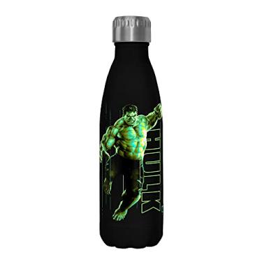 Imagem de Marvel Garrafa de água de aço inoxidável Hulk Glow 482 ml, 482 ml, multicolorida