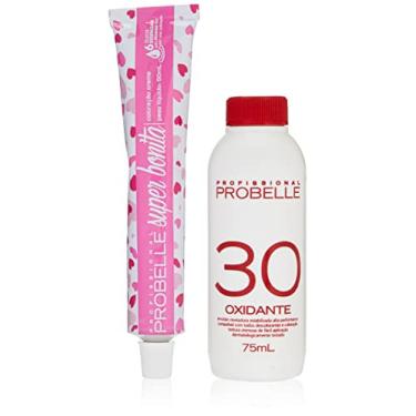 Imagem de Creme colorante, Probelle Cosmeticas Profissionais, Louro Claríssimo Acinzentado