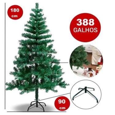 Imagem de Árvore De Natal Pinheiro Tradicional Artificial 1,80M Oferta - Global