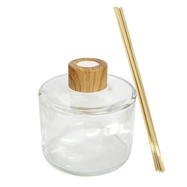Imagem de Aromatizador Vidro Picolo 240ml C/Tampa Madeira (1 Peça)