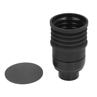 Imagem de Teuopioe moedor de café 60g funil de dose única, liga de alumínio moedor de café soprando grãos com fole de silicone