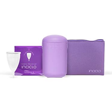 Imagem de Kit Inciclo Completo: Coletor Menstrual (Tamanho A) + Cápsula Esterilizadora + Necessaire Neoprene | Silicone Hipoalergênico | Conforto e Higiene