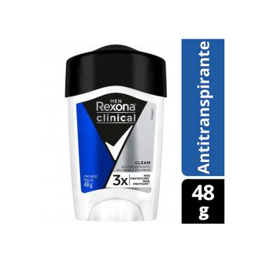 Desodorante Antitransp Stick Rexona Men Clinical Clean 48g
