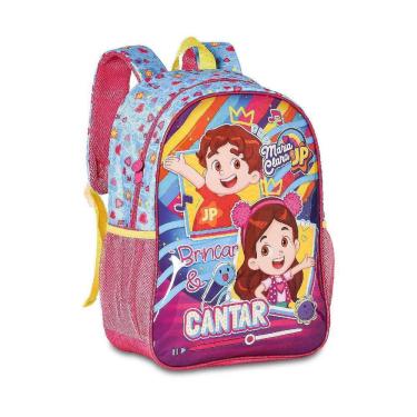 Imagem de Mochila De Costas Maria Clara E Jp Infantil Escolar Youtuber