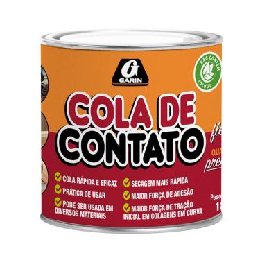 Imagem de Cola de Contato Universal Flexível lata 180g - Garin