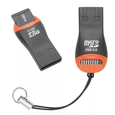 Mini Leitor De Cartão Micro Sd / M2 Adaptador Usb Pendrive - Card Reader -  Adaptador de Cartão de Memória - Magazine Luiza