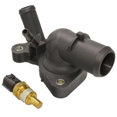 Imagem de Kit Válvula Termostática + Plug Temperatura Bravo Doblo Grand Siena Idea Linea Palio Pu...